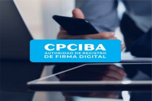 CPCIBA: Autoridad de Registro de Firma Digital