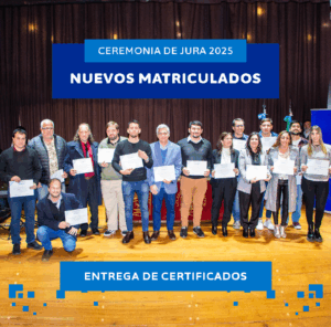 ACTO DE MATRICULACIÓN EN EL CONSEJO PROFESIONAL DE CIENCIAS INFORMÁTICAS DE LA PROVINCIA DE BUENOS AIRES.