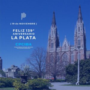 Feliz 139° Aniversario LA PLATA!