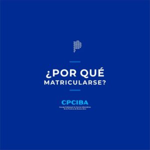 ¿POR QUÉ MATRICULARSE?