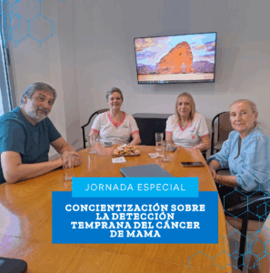 JUNTO A DRAGONES ROSAS REALIZAMOS UNA JORNADA DE PREVENCIÓN DEL CÁNCER DE MAMA
