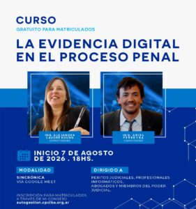 LA EVIDENCIA DIGITAL EN EL PROCESO PENAL