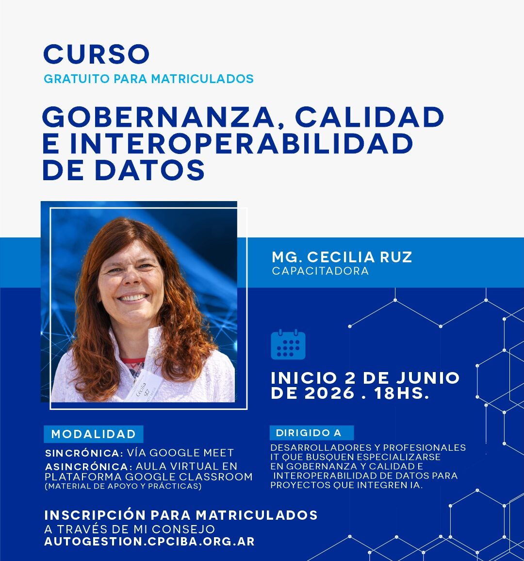 CAPACITACIÓN EN GOBERNANZA, CALIDAD E INTEROPERABILIDAD DE DATOS.