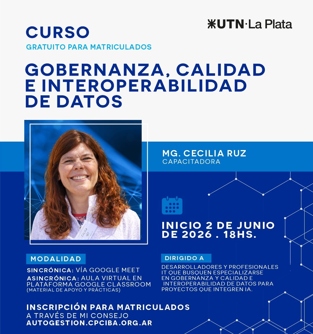 CAPACITACIÓN EN GOBERNANZA, CALIDAD E INTEROPERABILIDAD DE DATOS.