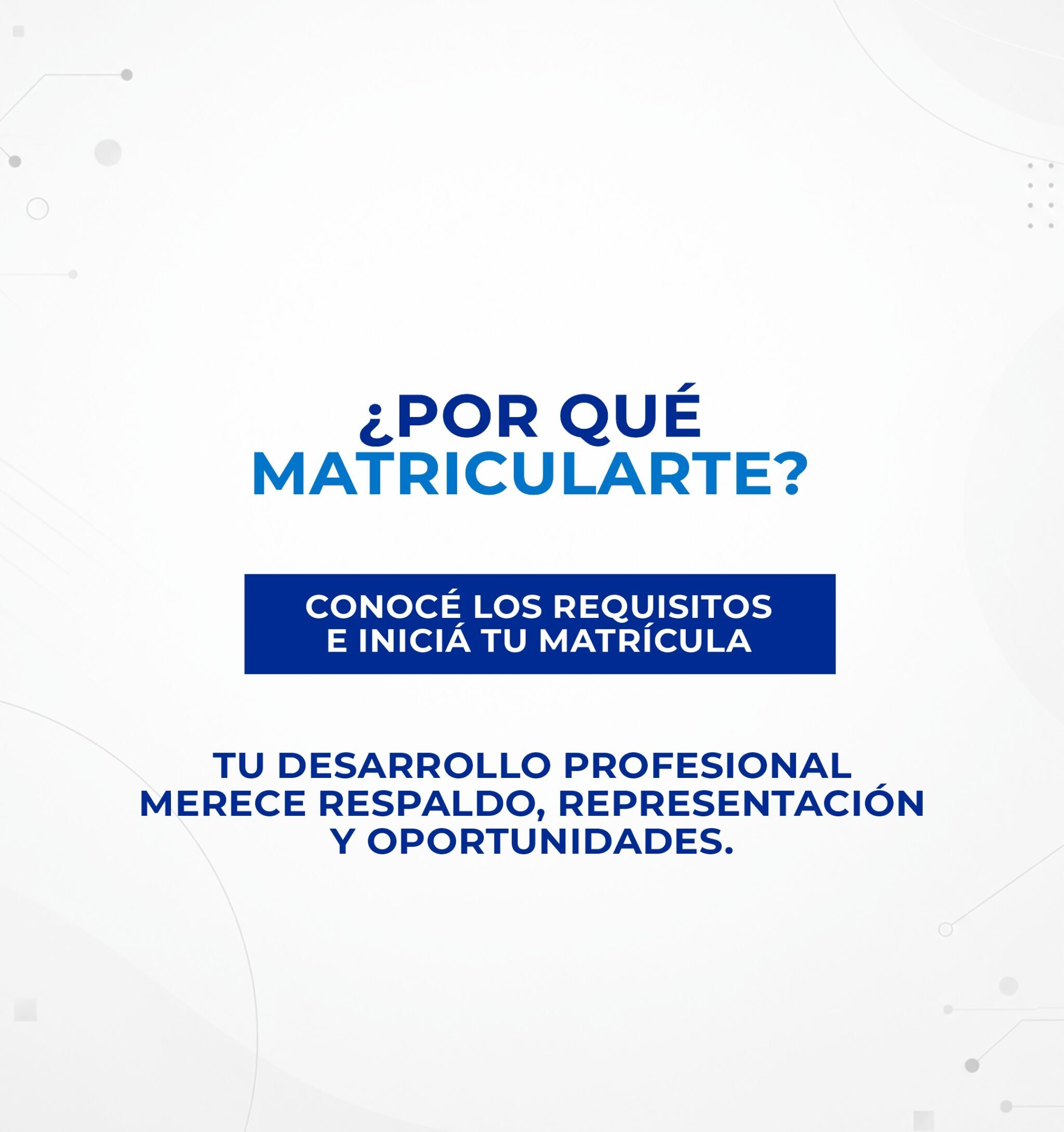 DAR EL SIGUIENTE PASO EN TU CARRERA PROFESIONAL