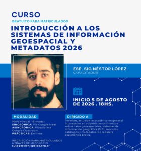 INTRODUCCIÓN A LOS SISTEMAS DE INFORMACIÓN GEOESPACIAL