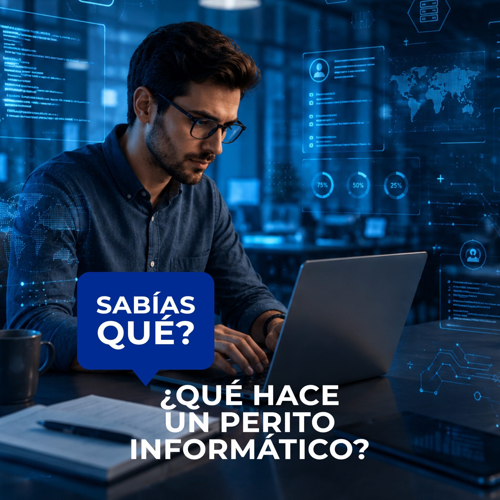 ¿SABÍAS QUE DETRÁS DE MUCHAS INVESTIGACIONES HAY UN PERITO INFORMÁTICO?