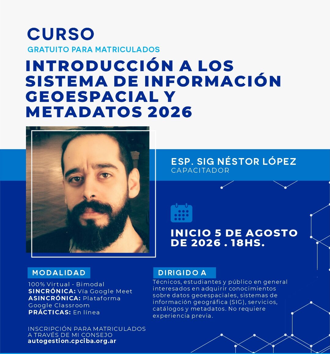 INTRODUCCIÓN A LOS SISTEMA DE INFORMACIÓN GEOESPACIAL
